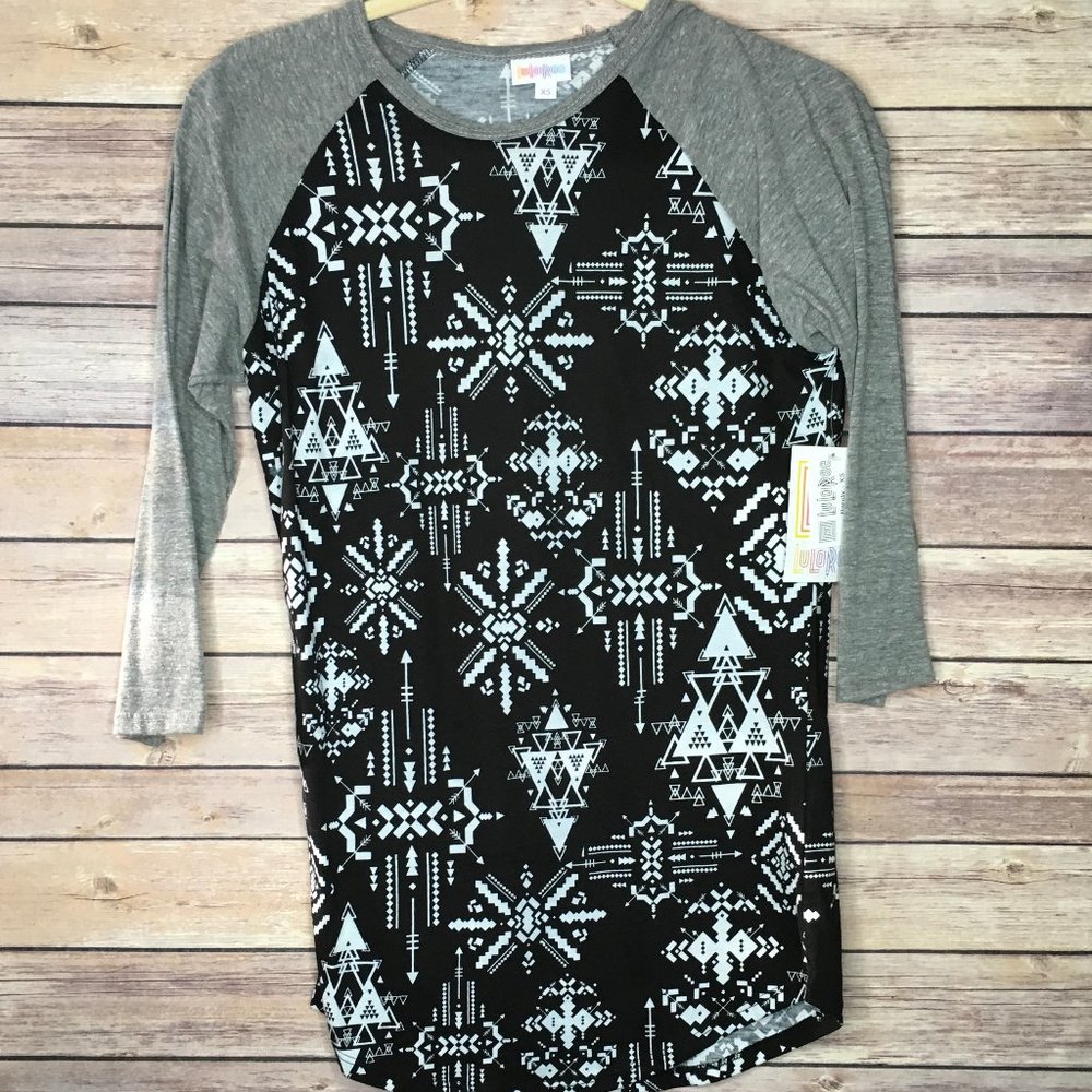 LulaRoe (1.0) XS Randy Geometric Print - BNWT